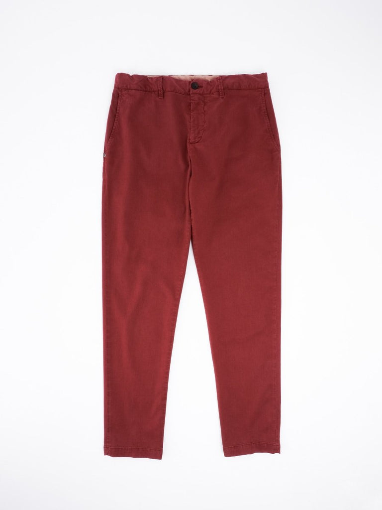 Jack Twill Pant / Wine - STER/EO MUCTrousersWhite Sand46Red