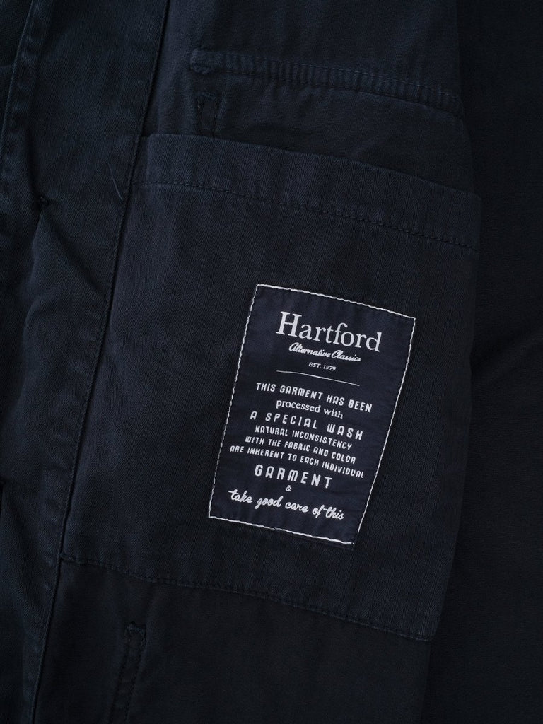 Jack Work Jacket / Blue Herringbone - STER/EO MUCJacketHartfordMBlue