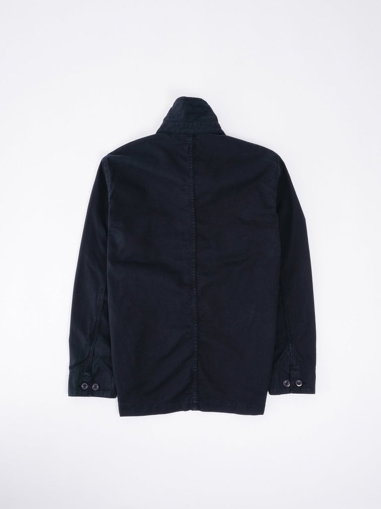 Jack Work Jacket / Blue Herringbone - STER/EO MUCJacketHartfordMBlue