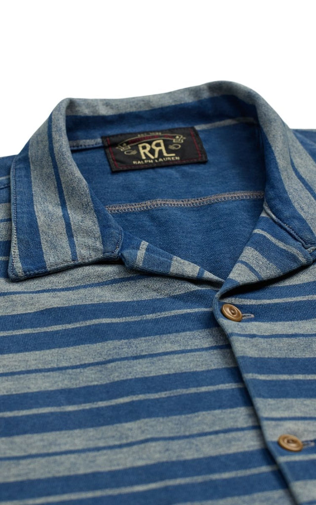 Jasper S/S Shirt / Indigo - STER/EO MUCShirt Short SleeveRRLMBlue