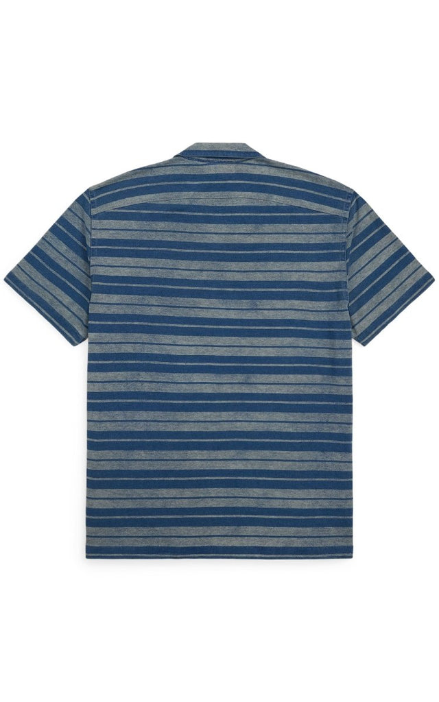Jasper S/S Shirt / Indigo - STER/EO MUCShirt Short SleeveRRLMBlue