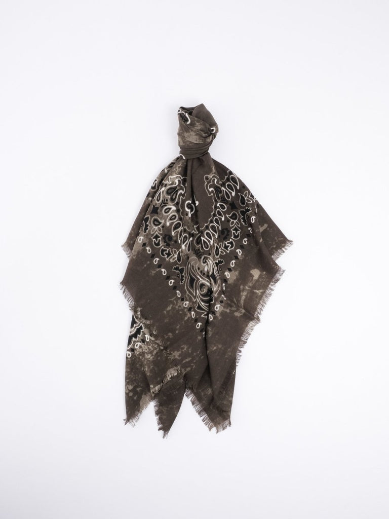 Jil Square Scarf 140 x 140 / Military - STER/EO MUCScarvesDestinGreen