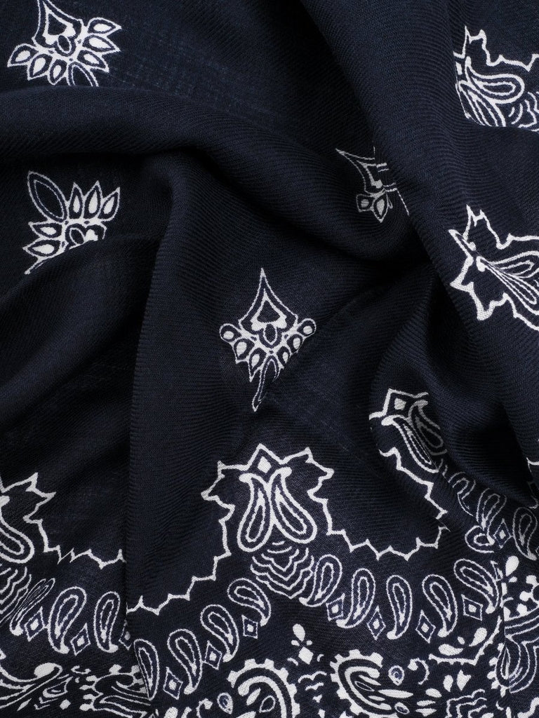 Judy Bandana 90 x 90 / Navy - STER/EO MUCBandanaDestinBlue