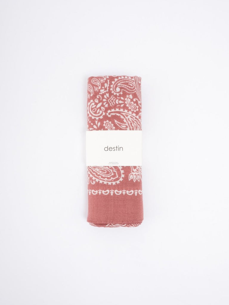 Judy Bandana 90 x 90 / Rose - STER/EO MUCBandanaDestinRose