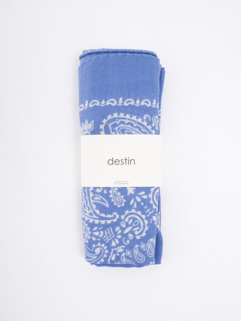 Judy Bandana 90 x 90 / Sky - STER/EO MUCBandanaDestinBlue