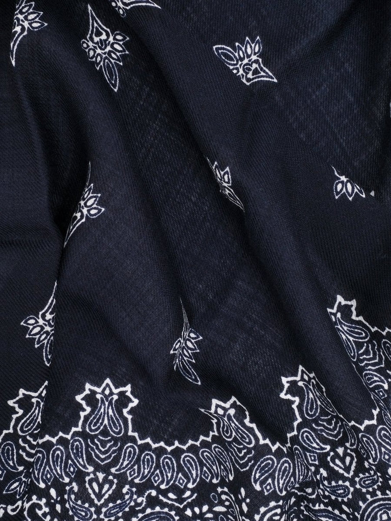 Judy Mini Bandana 55 x 55 / Navy - STER/EO MUCBandanaDestinBlue