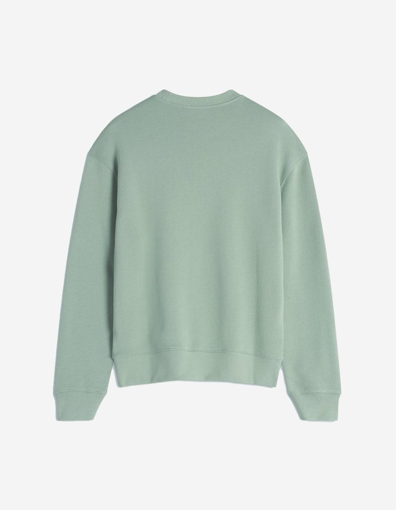 Kitsune Handwriting Comf Fit Sweat / Vertdegirs - STER/EO MUCSweaterMaison KitsunéMGreen
