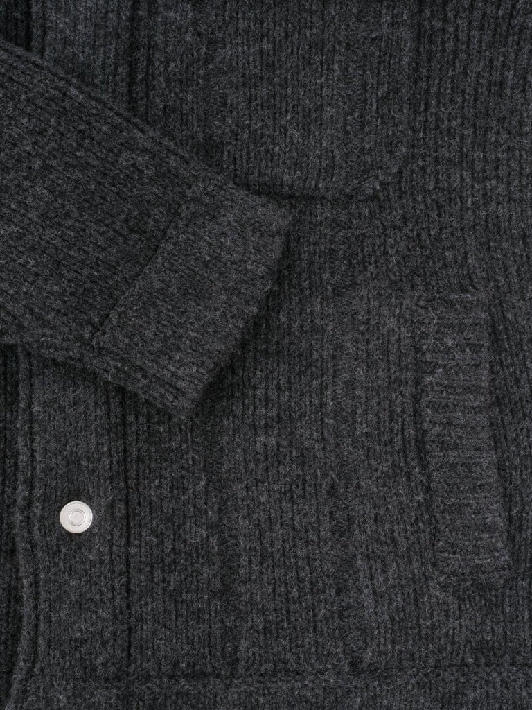 Knit Jeans Jacket / Antracite - STER/EO MUCJacketRoberto Collina48Grey