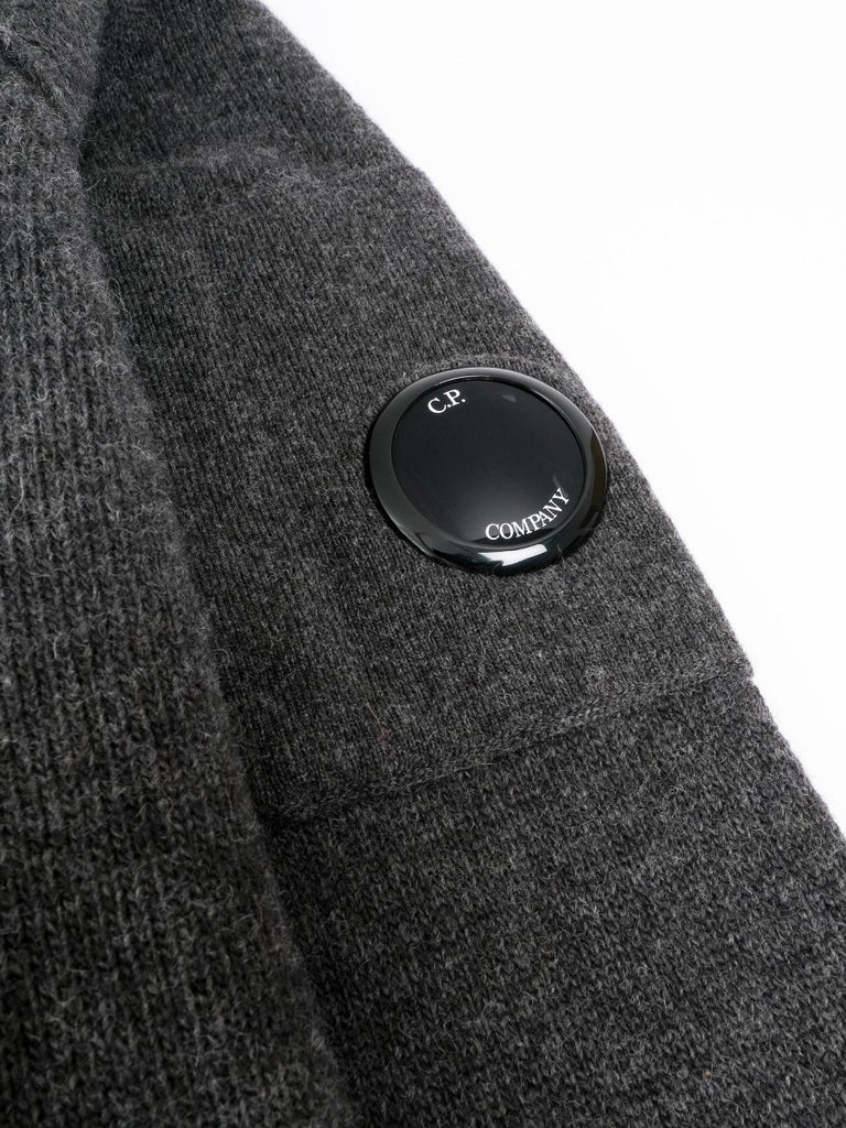 Lambswool Cardigan GRS / Dark Shadow - STER/EO MUCCardigansC.P. CompanyMGrey