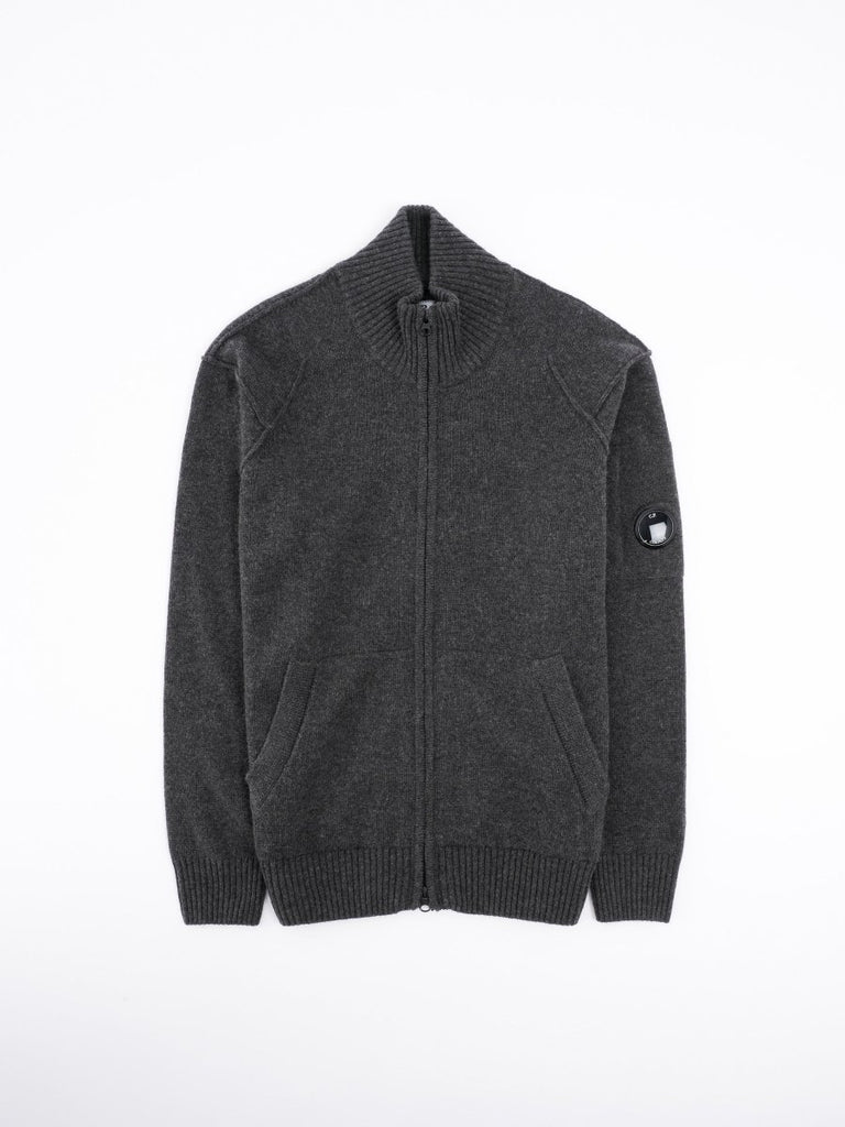 Lambswool Cardigan GRS / Dark Shadow - STER/EO MUCCardigansC.P. CompanyMGrey