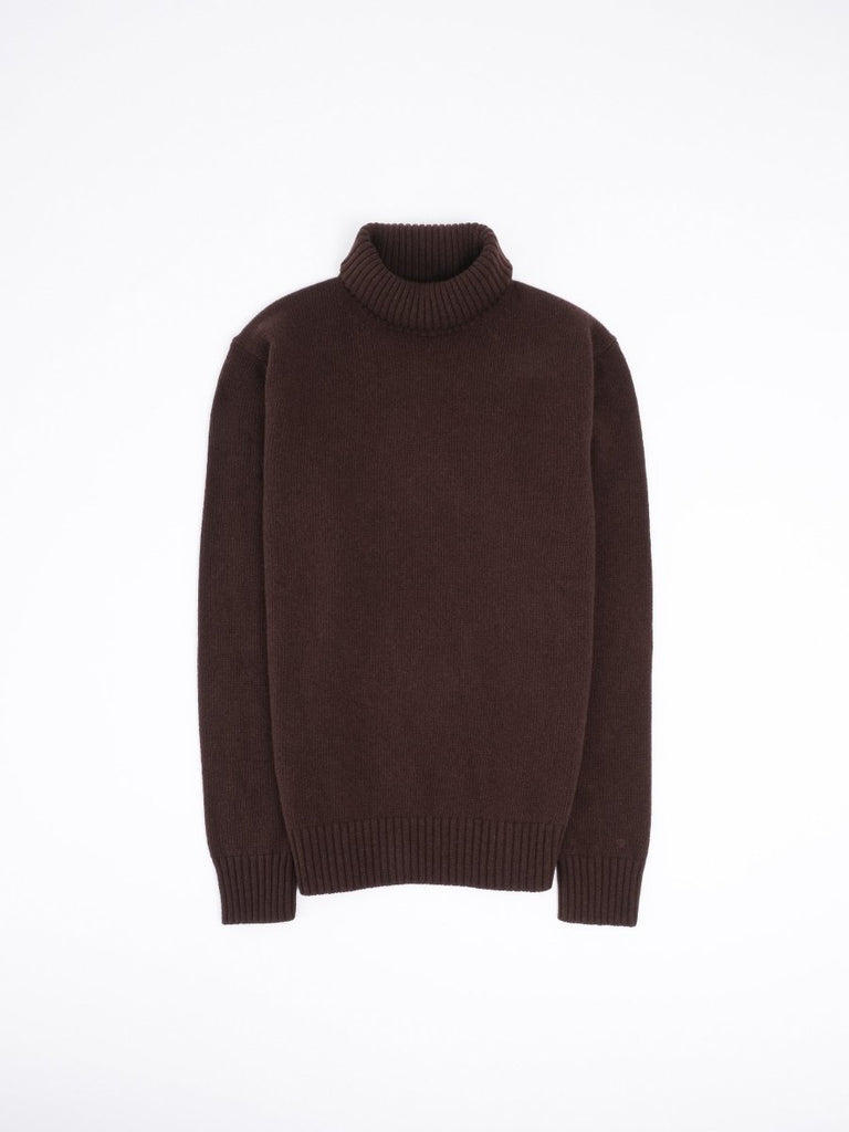 Lambswool High Neck / Moro - STER/EO MUCTurtleneckSeven Gauge3Brown