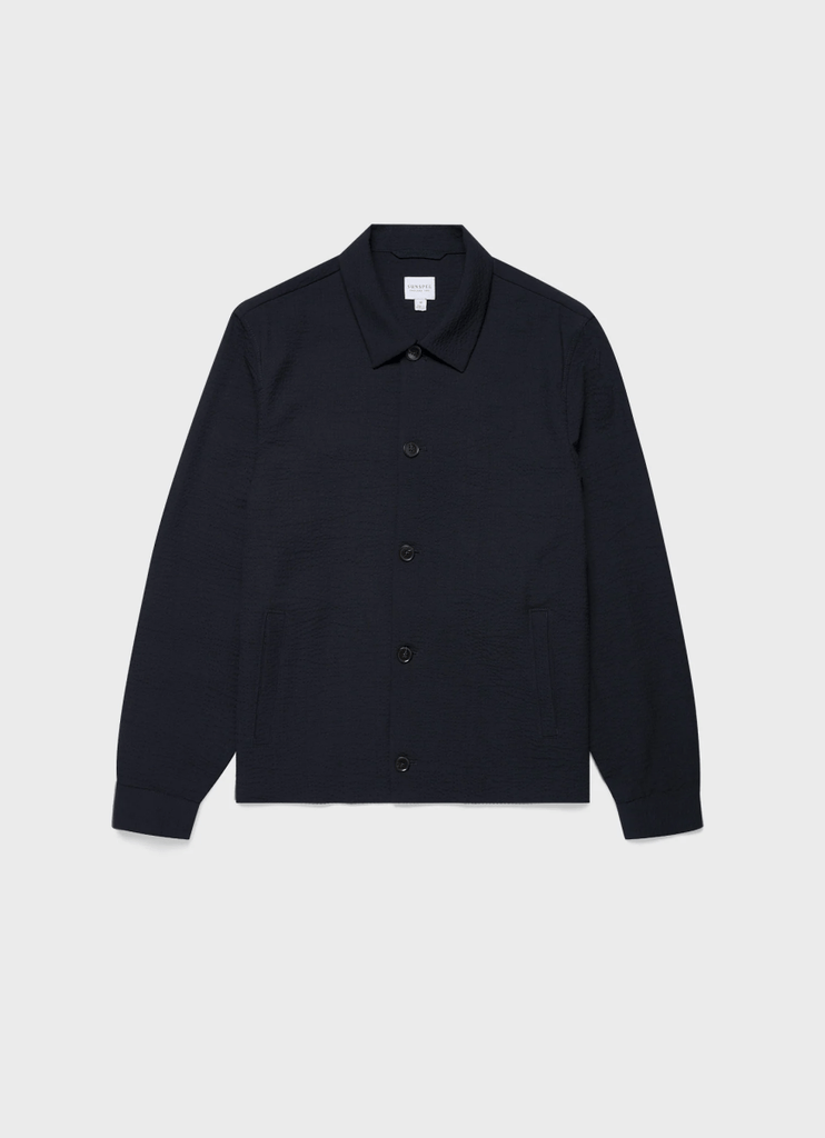 Lightweight Wool Jacket / Navy - STER/EO MUCJacketSunspelMBlue