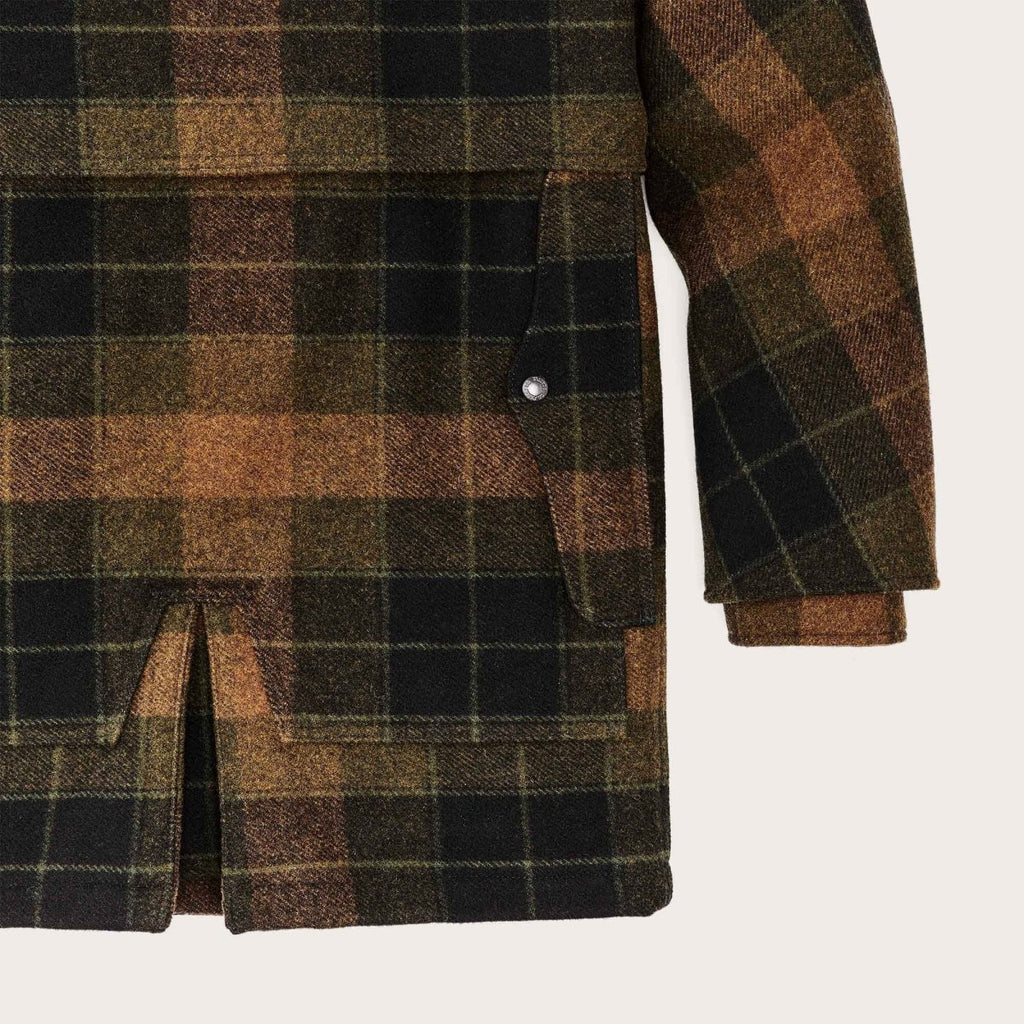 Lined Wool Packer Coat / Loden Heather Plaid - STER/EO MUCCoatFilsonMBrown