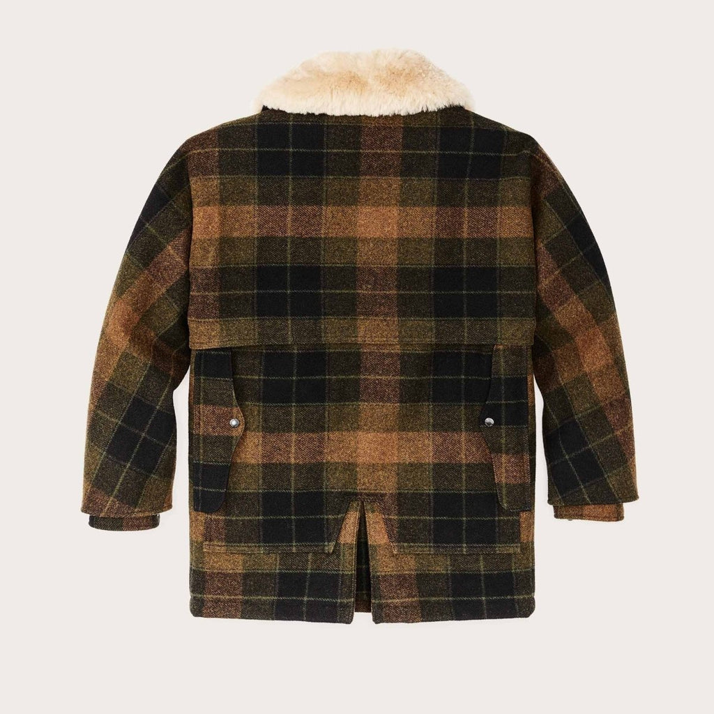 Lined Wool Packer Coat / Loden Heather Plaid - STER/EO MUCCoatFilsonMBrown