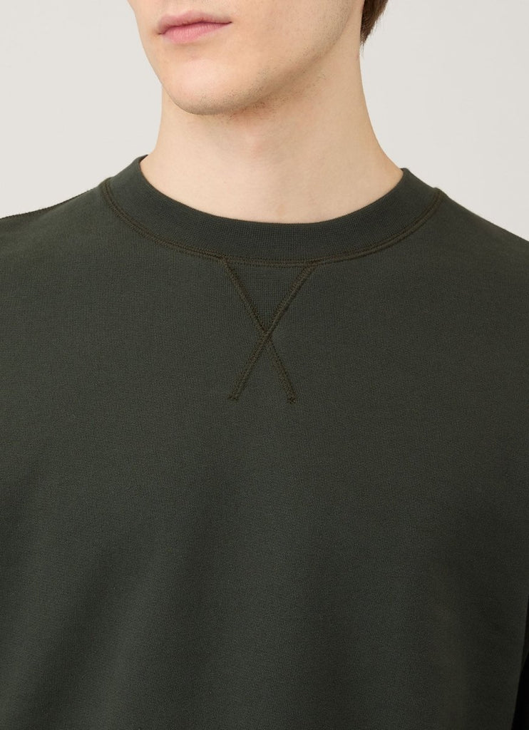 Loopback Sweatshirt / Dark Green - STER/EO MUCSweaterSunspelMGreen