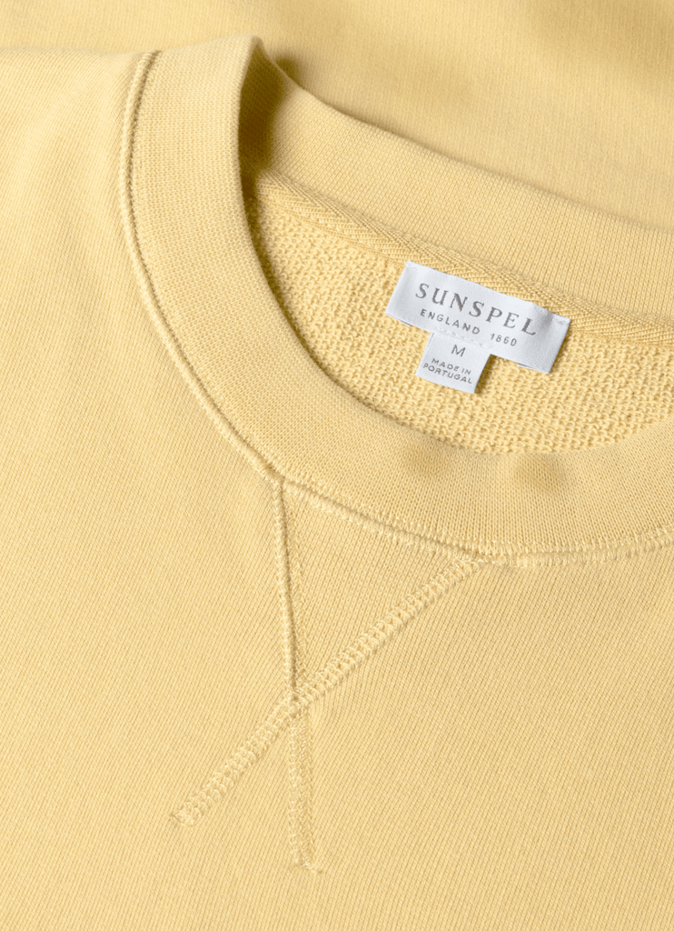 Loopback Sweatshirt / Dusty Yellow - STER/EO MUCSweaterSunspelLYellow