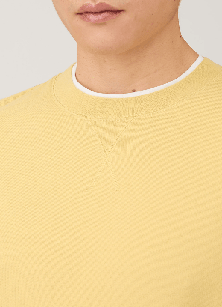 Loopback Sweatshirt / Dusty Yellow - STER/EO MUCSweaterSunspelLYellow