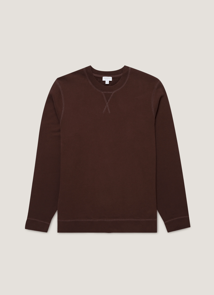 Loopback Sweatshirt / Truffle - STER/EO MUCSweaterSunspelLBrown