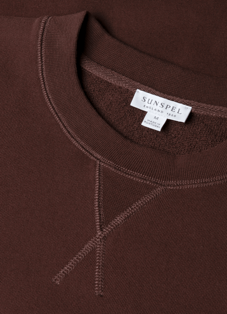 Loopback Sweatshirt / Truffle - STER/EO MUCSweaterSunspelLBrown