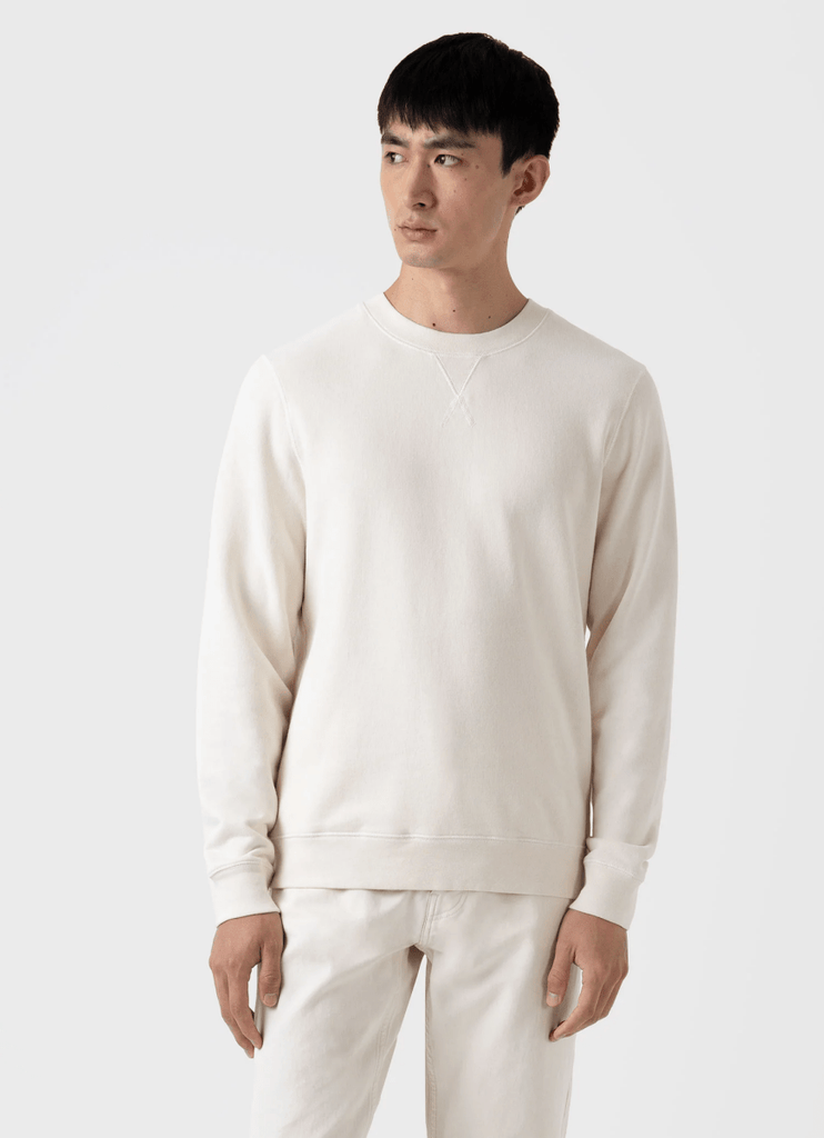 Loopback Sweatshirt / Undyed - STER/EO MUCSweaterSunspelMWhite
