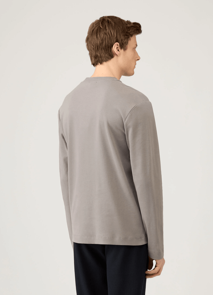 LS Heavy Weight T-Shirt / Iron Grey - STER/EO MUCLongsleeveSunspelMGrey