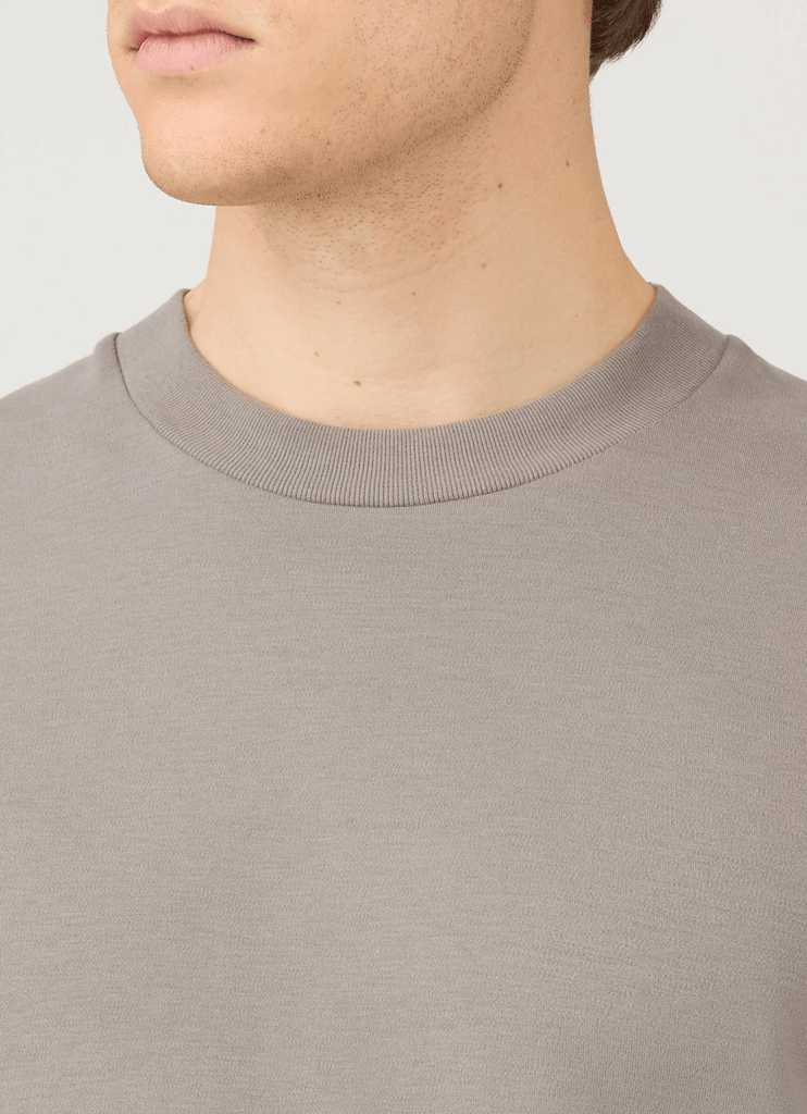 LS Heavy Weight T-Shirt / Iron Grey - STER/EO MUCLongsleeveSunspelMGrey