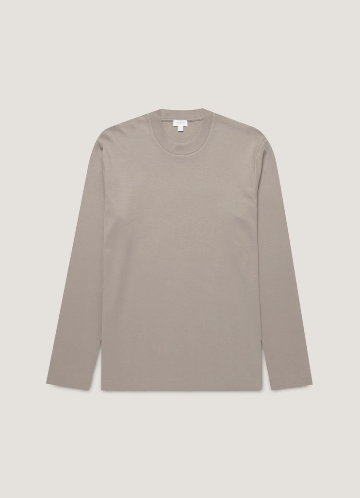 LS Heavy Weight T-Shirt / Iron Grey - STER/EO MUCLongsleeveSunspelMGrey