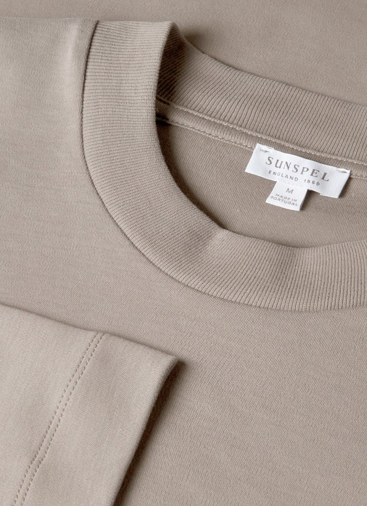 LS Heavy Weight T-Shirt / Iron Grey - STER/EO MUCLongsleeveSunspelMGrey