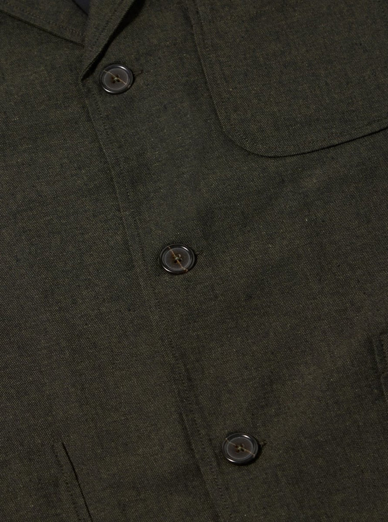Lucca Suit 3 Button Jacket / Dark Olive - STER/EO MUCBlazerUniversal WorksMGreen