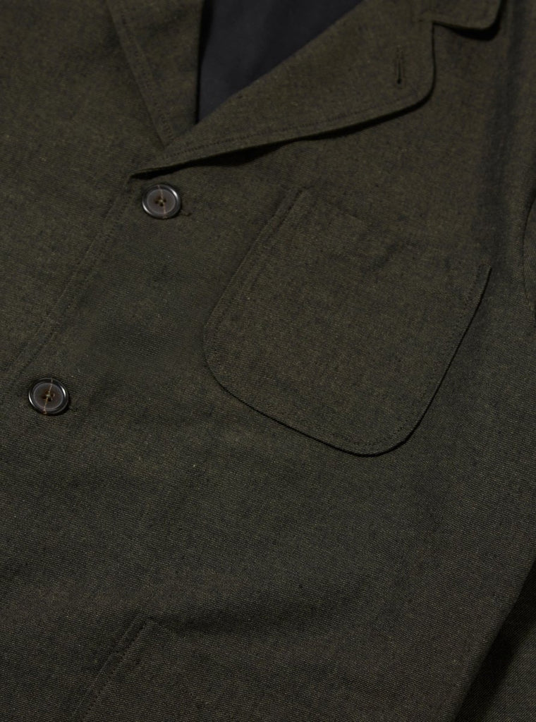 Lucca Suit 3 Button Jacket / Dark Olive - STER/EO MUCBlazerUniversal WorksMGreen