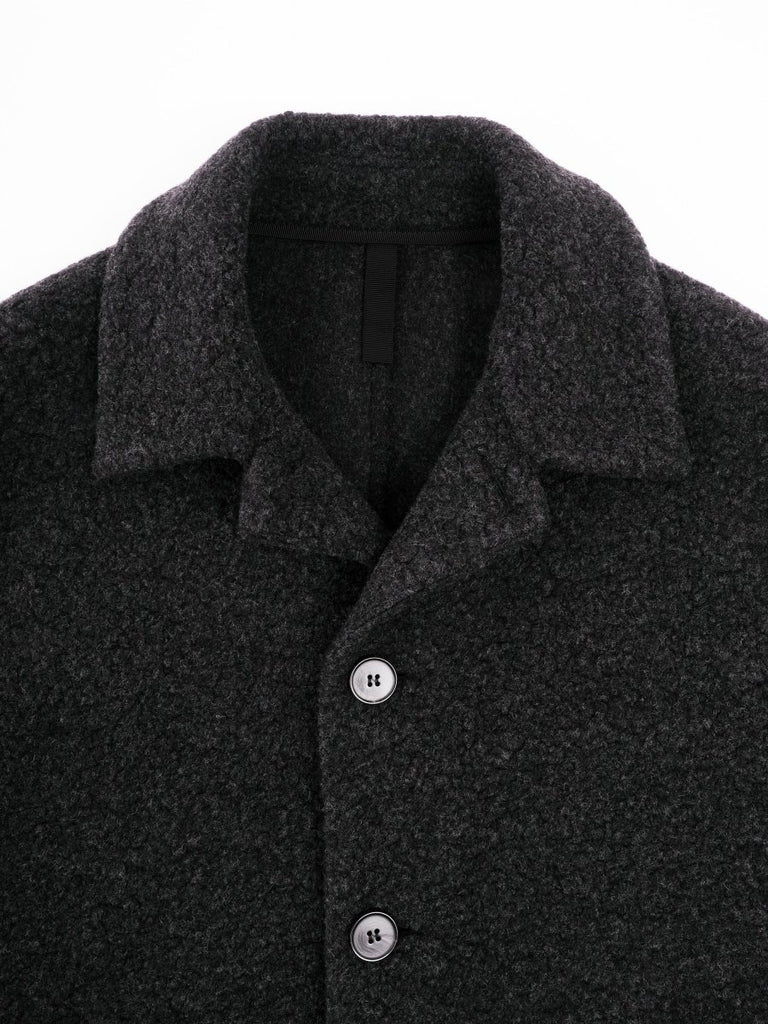 Mac Coat Bouclé / Anthracite - STER/EO MUCCoatHarris Wharf London48Grey