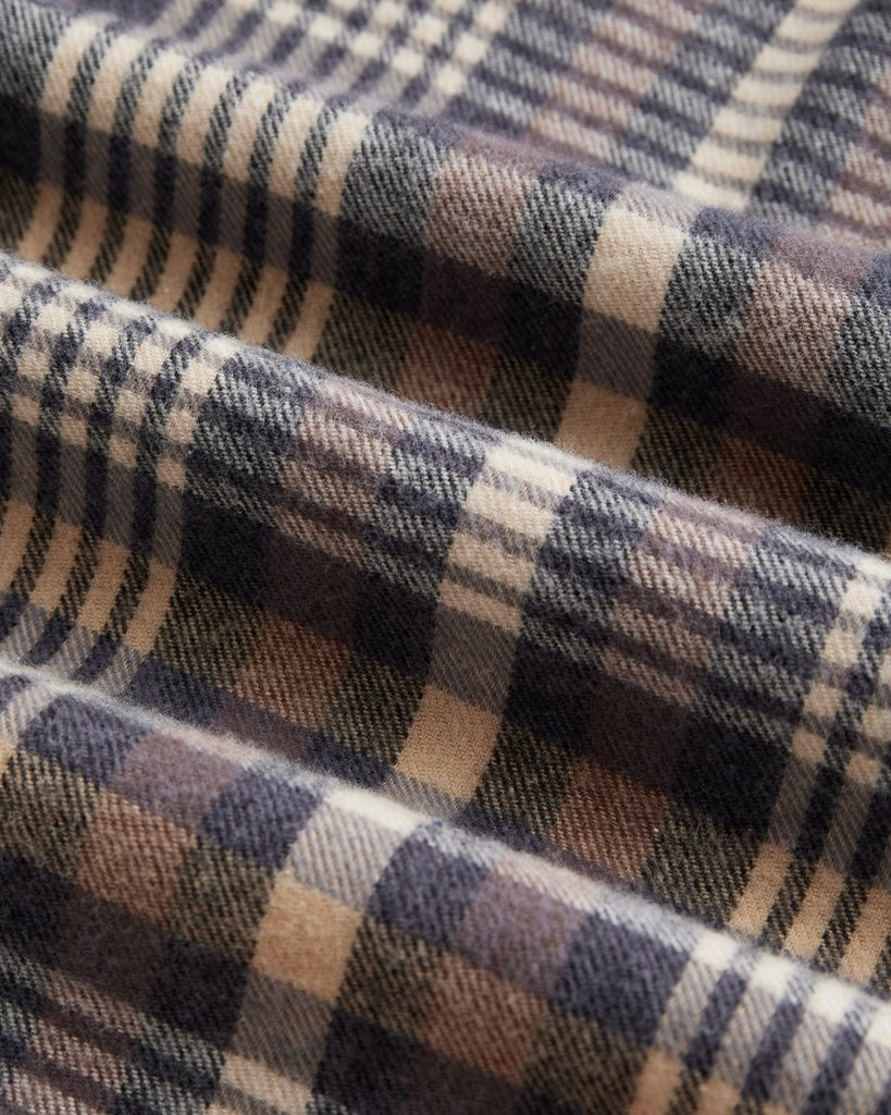 Manta Check Shirt / Blue/Brown - STER/EO MUCPatterned ShirtsPortuguese FlannelMMulticolour