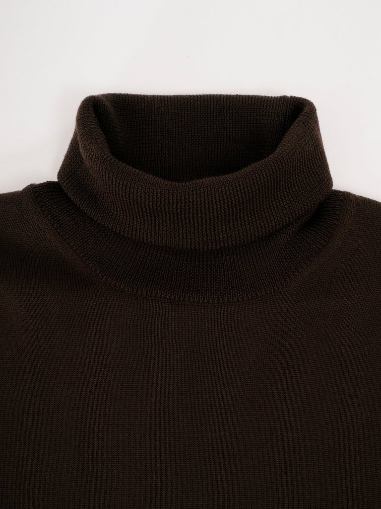 Merino Basic Rollneck / Moro - STER/EO MUCRollneckRoberto Collina48Brown