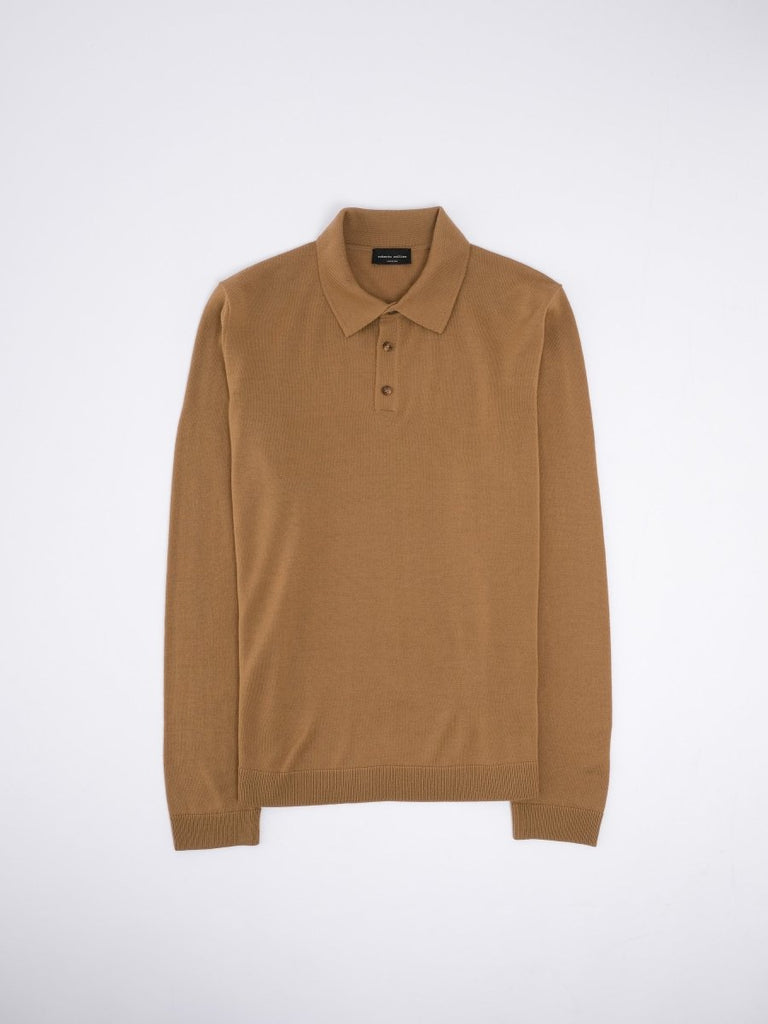 Merino Polo / Camel - STER/EO MUCPolo - ShirtsRoberto Collina48