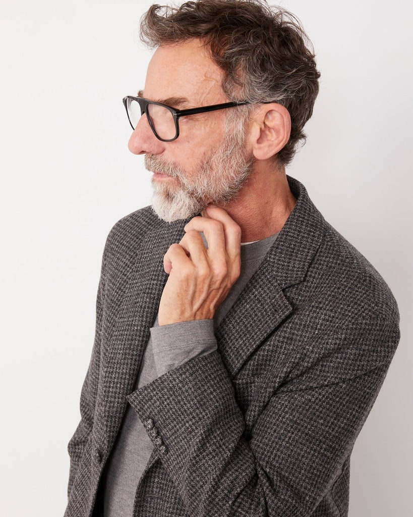 Michel Jacket Wool Check / Dark Grey/Light Grey - STER/EO MUCBlazerOfficine Générale50Grey