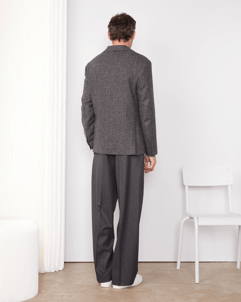 Michel Jacket Wool Check / Dark Grey/Light Grey - STER/EO MUCBlazerOfficine Générale50Grey