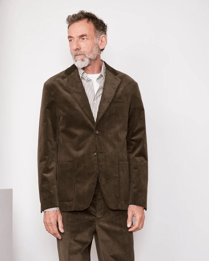 Michel Jkt Corduroy / Olive - STER/EO MUCBlazerOfficine Générale48Green