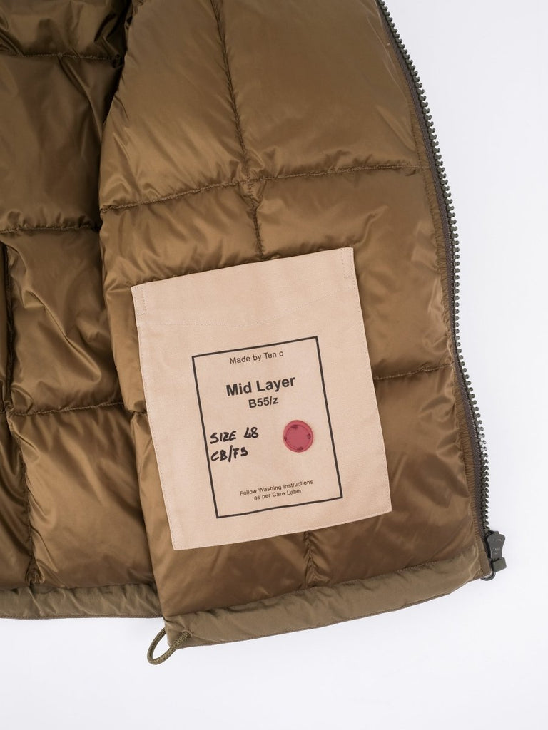Mid Layer Padded Overshirt / Forest Green - STER/EO MUCJacketTen C48Green