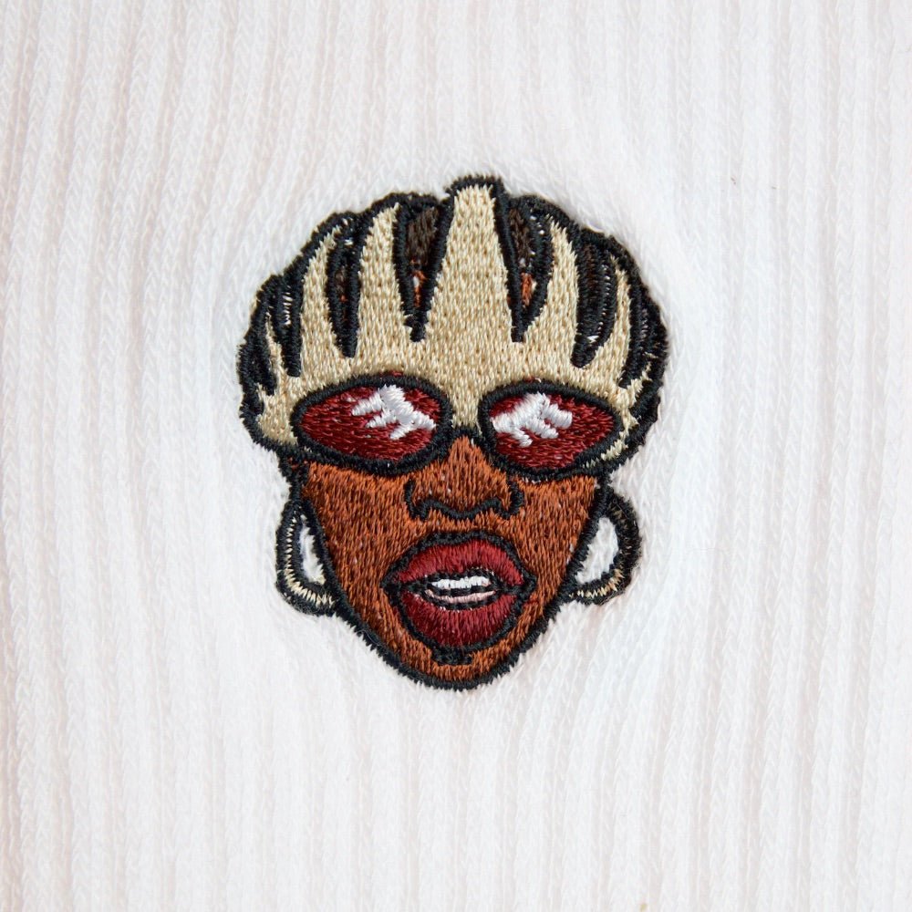 Missy Elliot Socks - STER/EO MUCSocksSupa Dupa GoodsSWhite