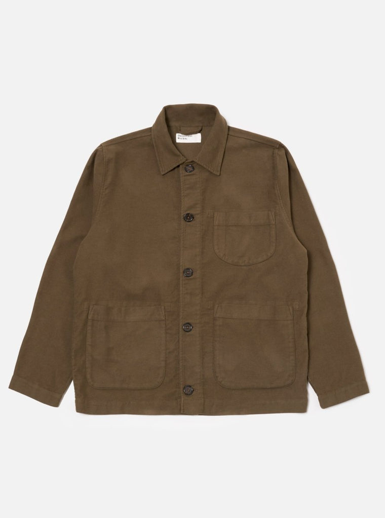 Moleskin Field Jacket / Khaki - STER/EO MUCOvershirtUniversal WorksMBrown