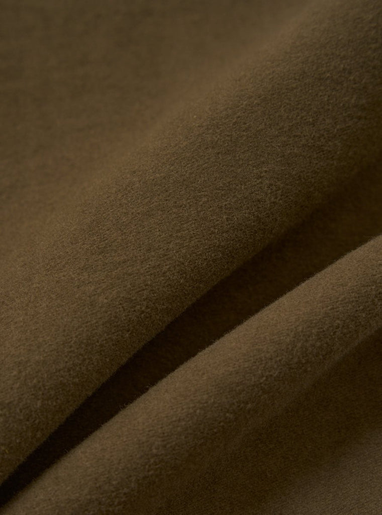 Moleskin Pleated Track Pant / Khaki - STER/EO MUCTrousersUniversal Works30Brown