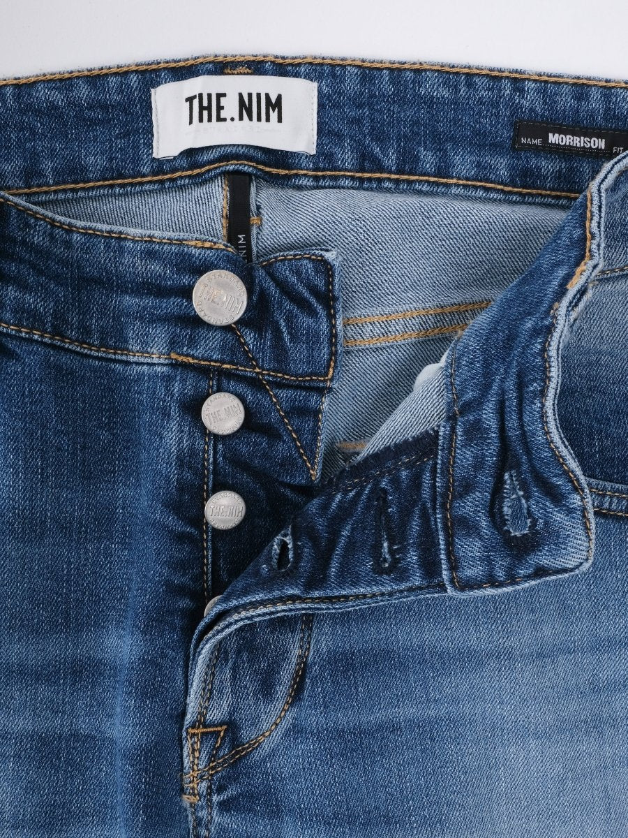 Morrison Slim Tapered Denim / Medium Light Vintage - STER/EO MUCDenimThe.Nim31Blue