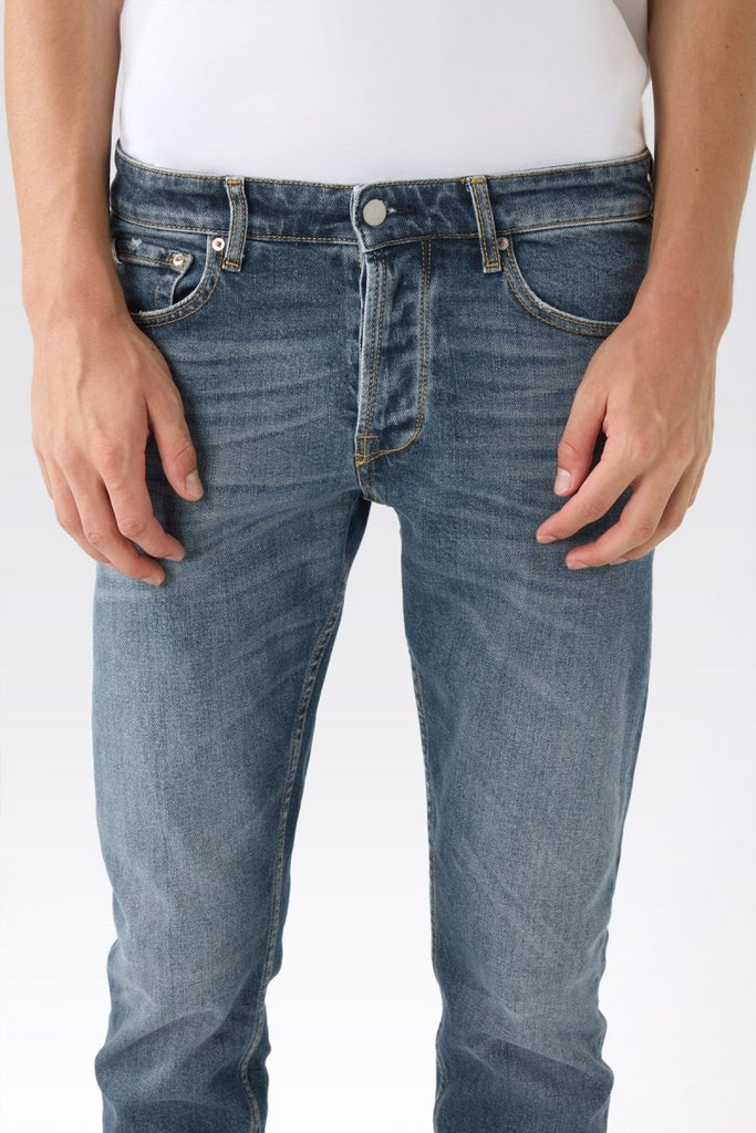 Morrison Slim Tapered Denim / Mid Dark - STER/EO MUCDenimThe.Nim31Blue