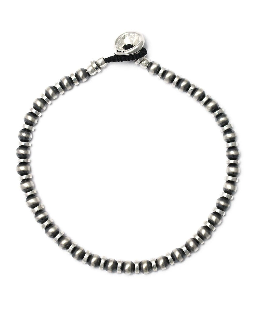 Najavo Pearl 4mm Bracelet - STER/EO MUCBraceletMikiaMSilver