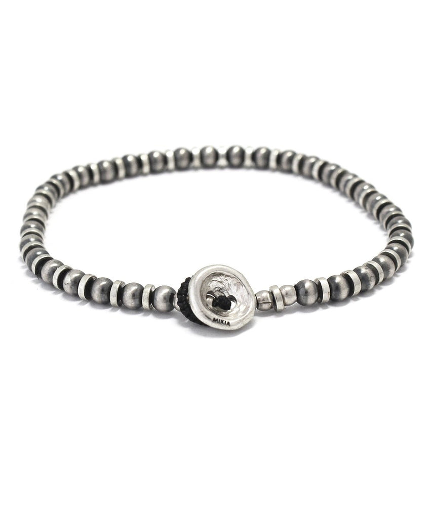 Najavo Pearl 4mm Bracelet - STER/EO MUCBraceletMikiaMSilver
