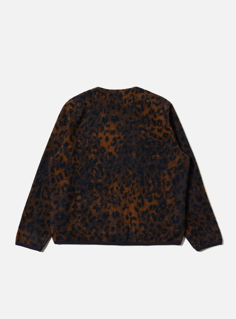Night Leo Cardigan / Dark Navy/Brown - STER/EO MUCCardigansUniversal WorksMBlue