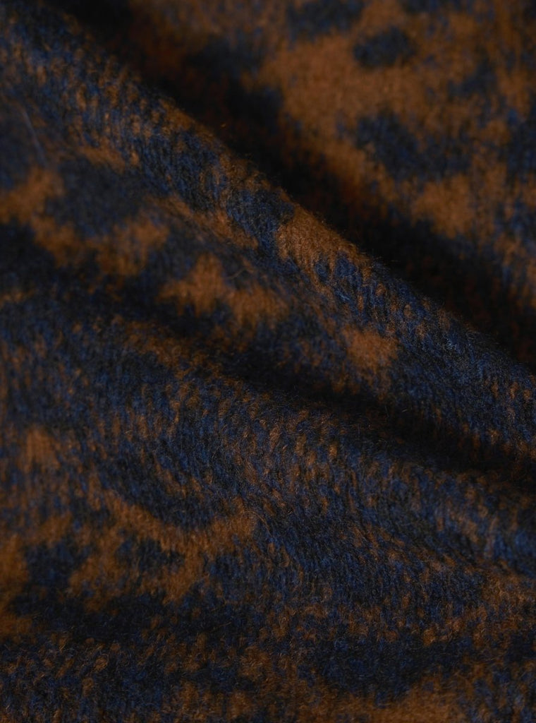 Night Leo Cardigan / Dark Navy/Brown - STER/EO MUCCardigansUniversal WorksMBlue