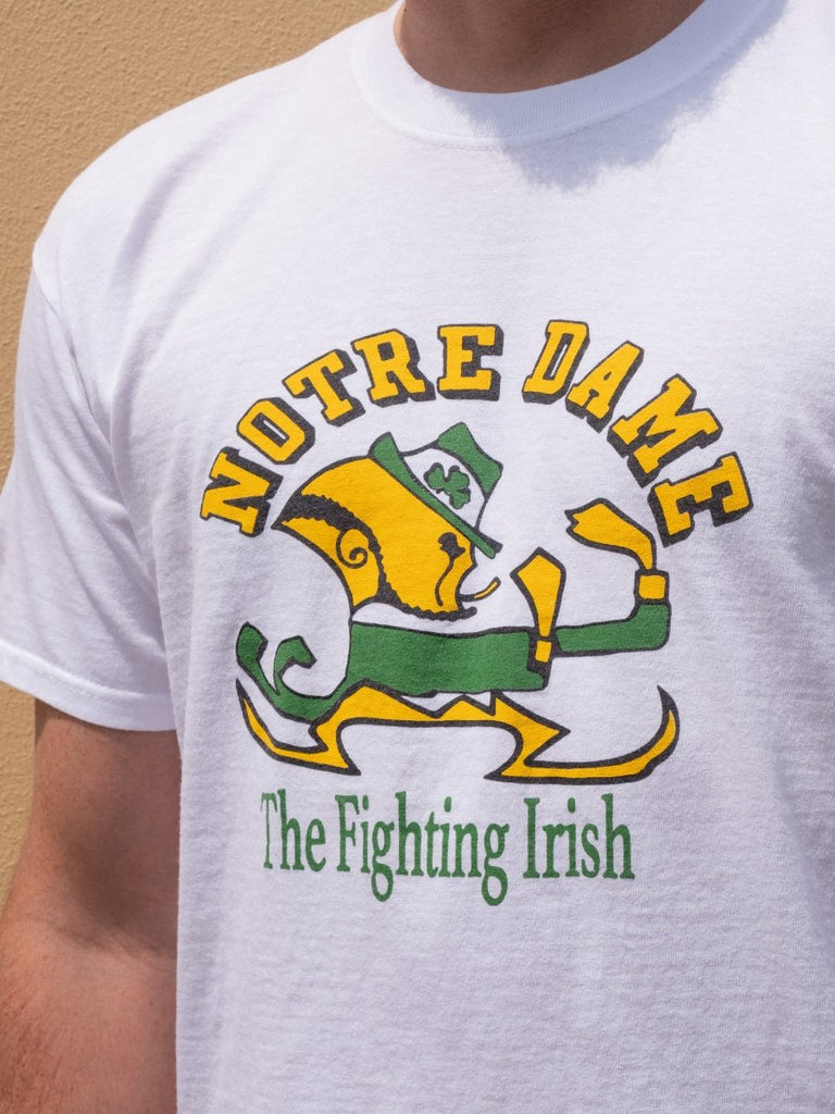 Notre Dame T-Shirt / White - STER/EO MUCT-ShirtWild DonkeyMWhite