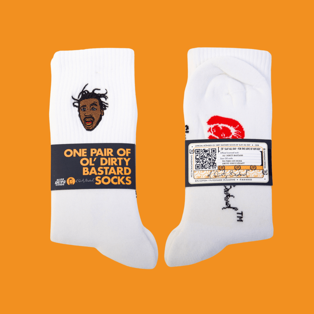 Ol´ Dirty Bastard Socks - STER/EO MUCSocksSupa Dupa GoodsSWhite