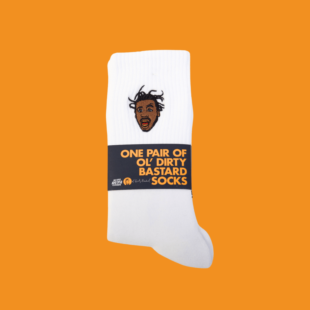 Ol´ Dirty Bastard Socks - STER/EO MUCSocksSupa Dupa GoodsSWhite